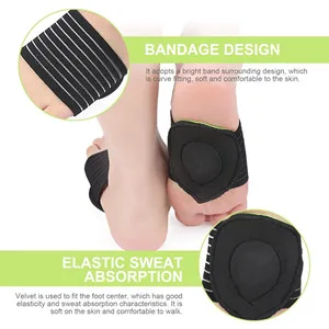 Voarge 2 Pairs Extra Thick Cushioned Compression Arch Support with More Padded Comfort for Plantar Fasciitis Fallen Arches Heel Spurs Flat and Achy Feet Problems - Voarge 2 Pairs Extra Thick Cushioned Compression Arch Support