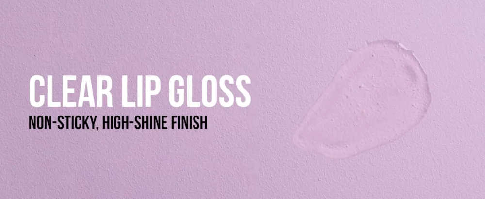 W7 Lip Gloss Wand - Soft Clear Liquid Gloss - Non-Sticky High-Shine Finish - 2 Pack 2 Count (Pack of 1) - product information 10