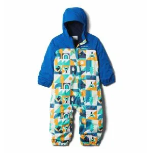 Columbia Critter Jitters Rain Suit 0/3 Deep Marine Summer Escape Bright Indigo - product information 9
