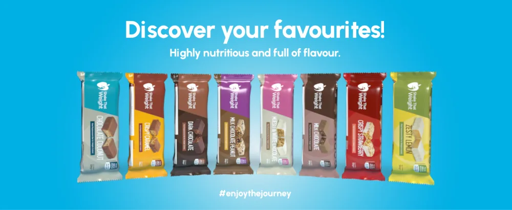 7x Dark Chocolate Diet Meal Replacement Bars - Shake That Weight Dark Chocolate 7 - Meal bar range - large