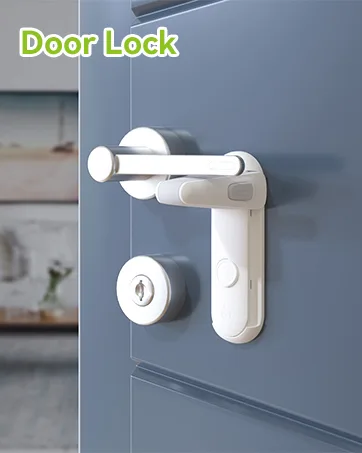 SAFELON 6 Pcs Baby Safety Multi-Purpose Locks Childproof Cabinet Lock Drawer Lock Fridge Lock(White) - product information 7