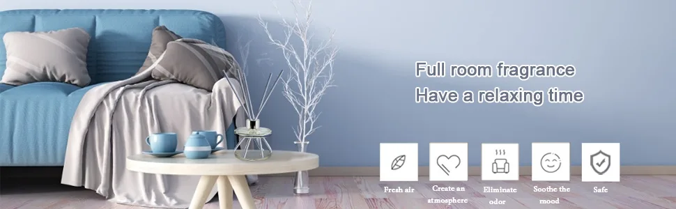 HOSSIAN 50PCS Reed Diffuser Sticks-7.5Inch Grey Diffuser Sticks-Fragrance Decor for Office and Home-Diffuser Oil Sticks Refill Grey7.5"/19cm - diffuser reeds3