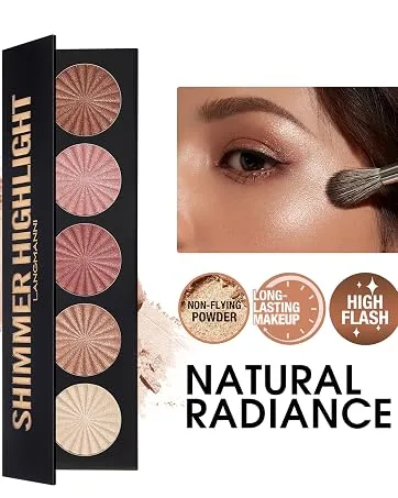 3 Pcs Liquid Chameleon Eyeshadow Makeup Set Metallic Changing Long-lasting Holographic Glitter Multichrome Eyeshadows (#A) - Highlighter Powder Palette