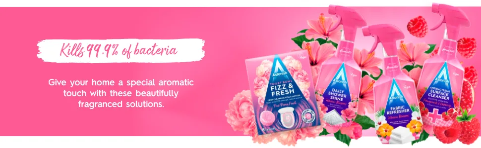 Astonish Hibiscus Blossom Daily Shower Shine Trigger Spray 750ml - aromatic range