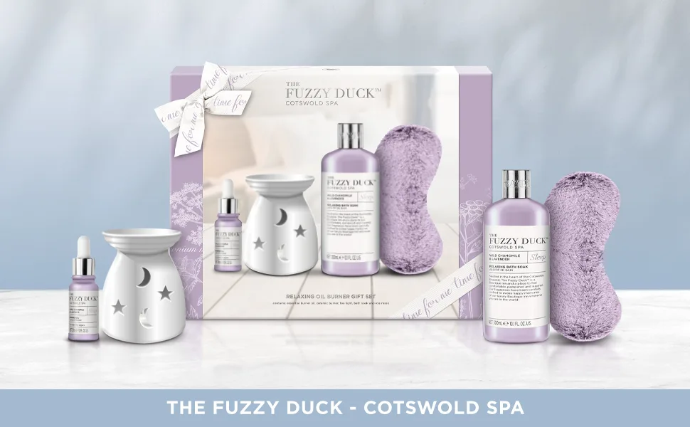 Baylis & Harding The Fuzzy Duck Cotswold Spa Luxury Slipper Gift Set (Pack of 1) - Vegan Friendly - Range Image