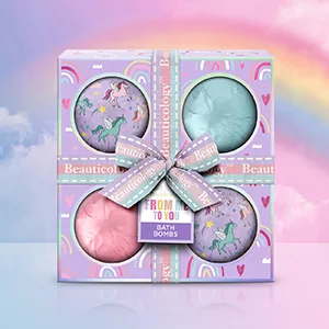 Baylis & Harding Beauticology From Me To You Bath Bombs Gift Set - Vegan Friendly - Lifestyle Image