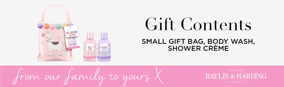 Baylis & Harding Beauticology From Me to You Mini Gift Bag Gift Set (Pack of 1) - Vegan Friendly - Bottom Banner