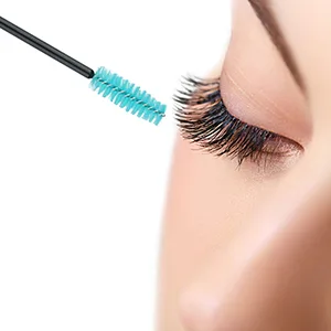 G2PLUS 100 PCS Eyelash Brushes Spoolies- Multi-Colored Eyebrow Spoolie Brushes - Disposable Mascara Wands - Eyelash Extension Brushes for Extensions 100 Multi-Colored - Little eyelash brushes for mascara