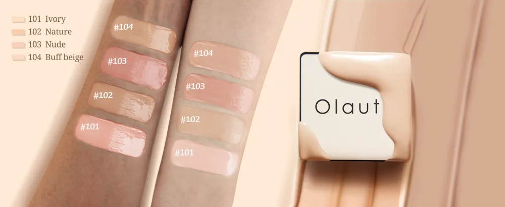 Anglicolor Mushroom Head Air Cushion CC Cream Matte Full Coverage Foundation Concealer Moisturizing Brightening Liquid Foundation BB Cream Even Skin Tone Makeup Base (101# Ivory) 101 # Ivory - Matte Full Coverage Foundation