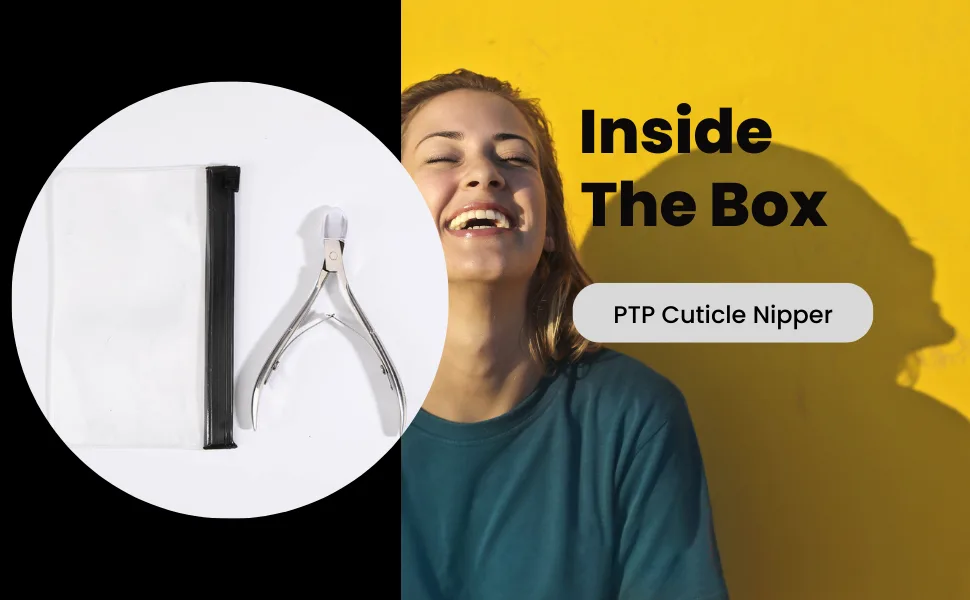 (PTP) Cuticle Remover Stainless Steel Cuticle Cutter Includes 1x Cuticle Nipper. - product information 12