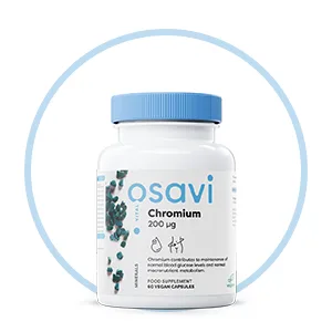 Osavi Chromium 200mcg - 60 Vegan caps - Chromium, 200mcg - 60 vegan caps