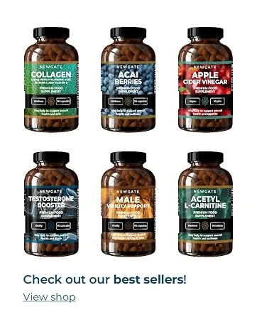 Tribulus Terrestris Extract 90 High Strength Capsules - Strong Booster Supplements - Made in The UK - Halal - NEWGATE LABS