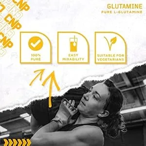 CNP Professional Glutamine 100% Pure L-Glutamine Powder 250g Pouch - CNP Glutamine