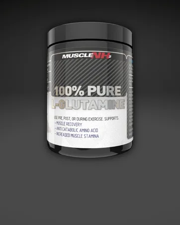 Muscle NH2 100% Pure Creatine Monohydrate Powder Supports Increases Size Strength and Physical Performance Unflavoured 500g 100 Servings (Pack of 1) - l-glutamine