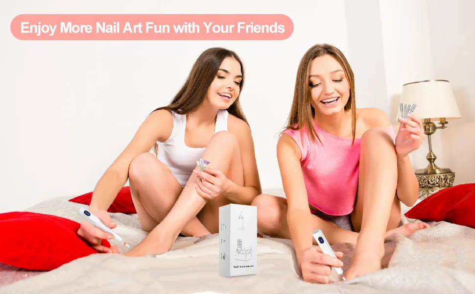 Electric Nail Files Nail Drill Portable E File Kit with Rechargeable Base 12 Drill Bits Adjustable Speed Electric Manicure and Pedicure Set for Acrylic Nails Gel Nails - product information 11