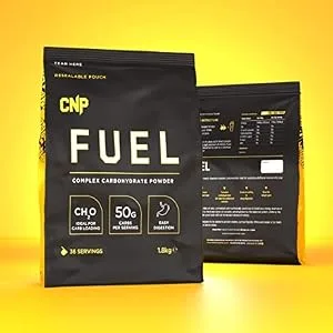 CNP Professional Fuel Complex Carbohydrate Powder with CH20 50g Carbs Easy Digestion 1.8kg 36 Servings Unflavoured (Pouch) - CNP Professional Fuel