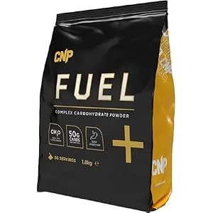 CNP Professional Fuel Complex Carbohydrate Powder with CH20 50g Carbs Easy Digestion 1.8kg 36 Servings Unflavoured (Pouch) - CNP Professional Fuel