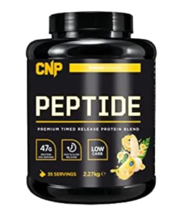 CNP Professional Fuel Complex Carbohydrate Powder with CH20 50g Carbs Easy Digestion 1.8kg 36 Servings Unflavoured (Pouch) - CNP Professional Pro Peptide High Protein 48g Timed Release Protein Blend Micellar Casein 2.2Kg