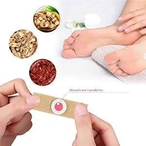 Corn Plasters 60 PCs Corn Pads for Feet Corn Plasters for Toes Corn Removal Pads Relief Corn Pain Foot Corn Removal Mild Formula & No Irriations - Corn Pads Corn Plasters for Feet, Corn Plasters for Toes, Foot Corn Removal