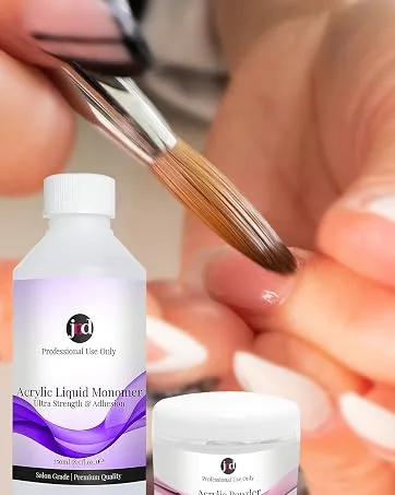 JND Professional Acrylic Nail Brush Cleaner (250ml) - jnd monomer