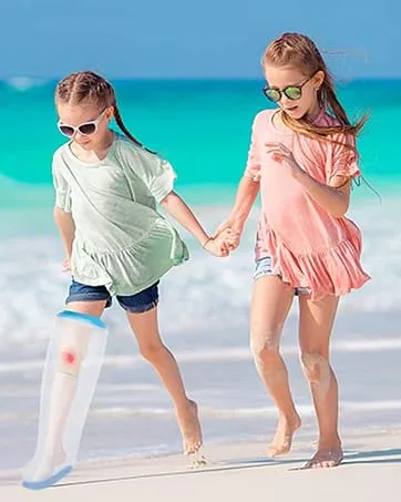 SUPERNIGHT Waterproof Cast Cover for Shower Child Half Arm for Bathe Watertight Cast Bandage Protector for Arm Wrist and Hand Wounds (Short) - product information 14