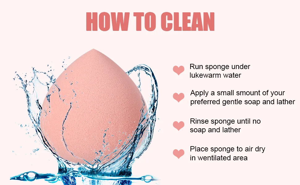 Smilcloud 4 Pcs Makeup Sponges Ultra Soft Expanding Marshmallow Sponge Makeup Beauty Blender Concealer Blenders Makeup Foundation Sponge with 4 Pcs Powder Puff - Ultra Soft Expanding Marshmallow Sponge