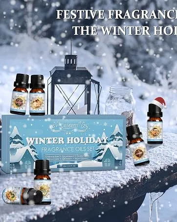 SALUBRITO Spring Essential Oils Set Aromatherapy Fresh Spring Fragrance Oils for Diffusers and Home Candle Making - Gardenia Jasmine Peppermint Fresh Cut Grass Spring Rain Breeze Scent Oil - product information 18
