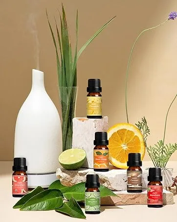 SALUBRITO Spring Essential Oils Set Aromatherapy Fresh Spring Fragrance Oils for Diffusers and Home Candle Making - Gardenia Jasmine Peppermint Fresh Cut Grass Spring Rain Breeze Scent Oil - product information 21