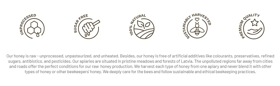 Earthbreath Pure Bee Pollen Granules - 200g - Raw Natural - Free from Any Artificial Additives - unpasteurized unprocessed untouched meadows forests ethically sustainably harvested quality