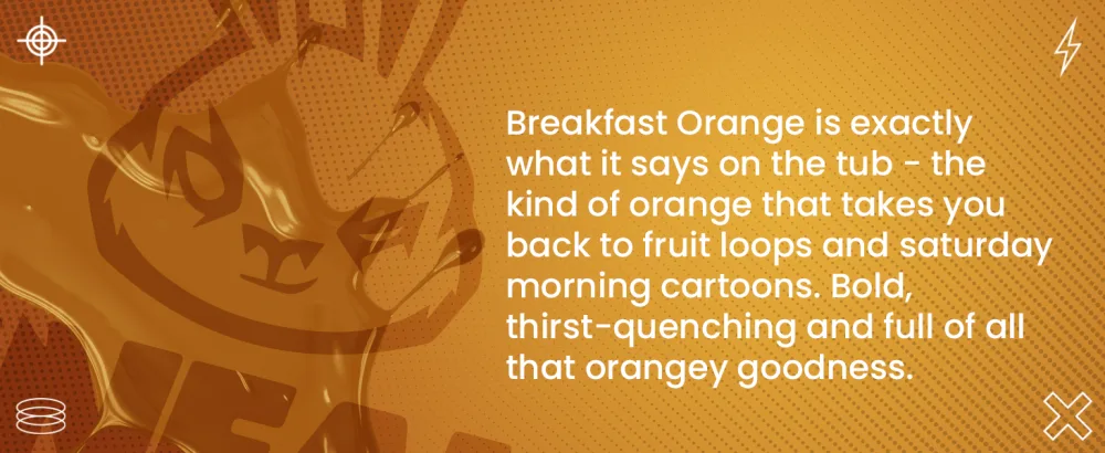 SNEAK | Breakfast Orange Edition | In-Game Focus Boost Energy Drink Zero Sugar Low-Calorie Vegan | 40 Servings Breakfast Orange 400.00 g (Pack of 1) - BR - Web - 04