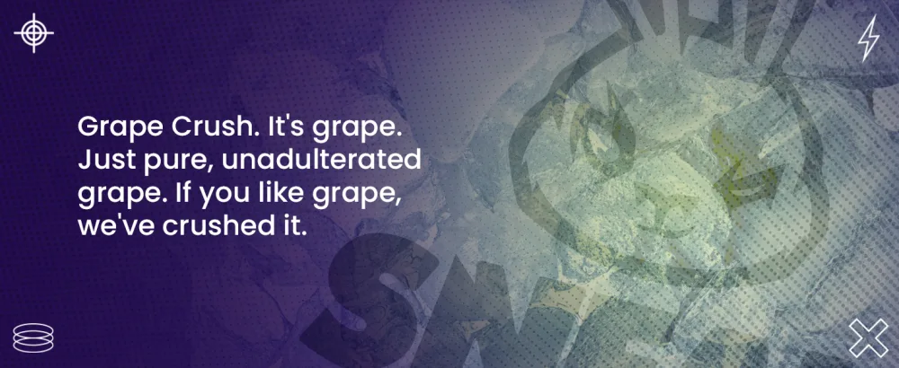 SNEAK | Grape Crush Edition | In-Game Focus Boost Energy Drink Zero Sugar Low-Calorie Vegan | 40 Servings Grape Crush 400.00 g (Pack of 1) - GC - Web - 02