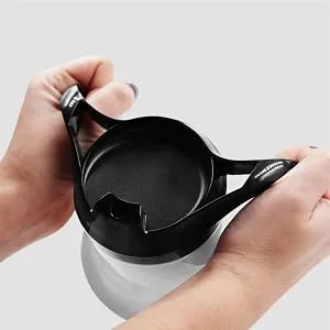 KMINA - Sippy Cup for Adults Non Spill Base Two Handled Cup for Elderly Non Spill Base Cups for Elderly Two Handled Mug with Lid Hospital Cups for Disabled Drinking Cup with Spout - Sippy Cup Adults Non Spill Two Handled Elderly Mug Lid Hospital Disabled Drinking Spout Parkinsons