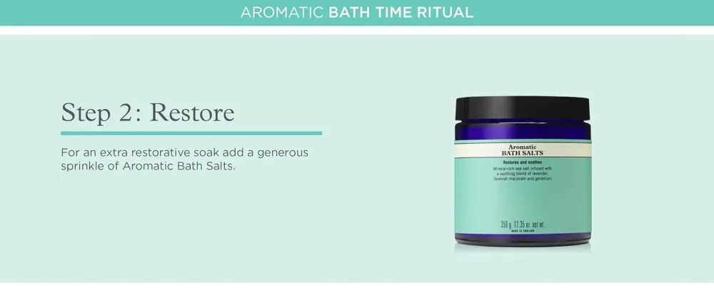 Neal's Yard Remedies Aromatic Foaming Bath - Helps the Mind & Body - Relax & Unwind - 300ml (worth 24) - product information 32