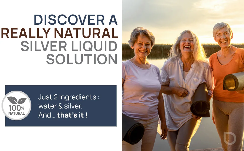 Colloidal Silver 50 PPM 1000 ml for Humans & Dogs Highly Bio Active Hydrosol Silver Water for Best Results Carbon Neutral 100% Natural : 2 Ingredients - higher nature colloidal silver