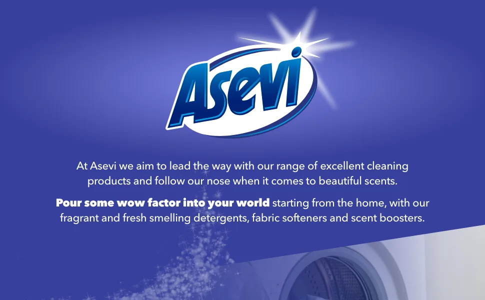 Asevi Max Hypoallergenic Bio Laundry Detergent Concentrated Liquid Laundry Cleanser Bright 2.5L 50 Washes - Max Bright header