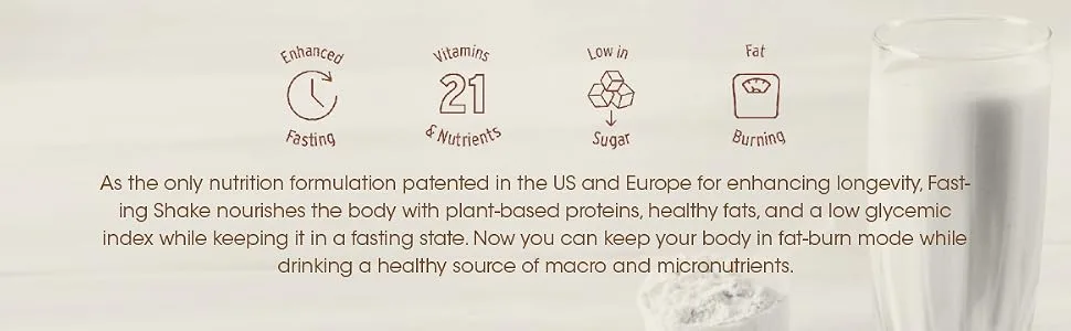 ProLon Fasting Shake - Vanilla - 14 Count - Benefits-2