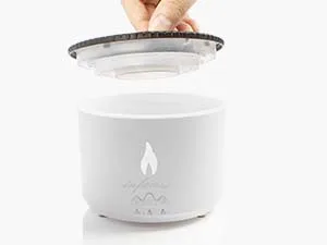 InFanso Essential Oil Diffuser Aromatherapy Diffusers Volcano Humidifier for Home Bedroom Spa Office Yoga 360ML Flame Diffuser with 2 Mode Timer Auto-Off Protection and Adjustable Fog Knob - diffuser