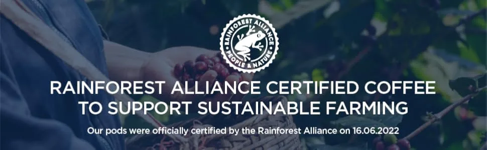 CafePod Coffee Pods Nespresso Compatible Brunch Blend 180 Aluminium Capsules Brunch 180 count (Pack of 1) - Rainforest alliance certified coffee to support sustainable farming
