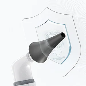 ScopeAround Wireless Otoscope Ear Camera Ear Wax Removal Kit Camera with 6 LED Lights 3.9mm Visual Ear Scope for Kids Adults & Pets Compatible with Android/iPhone/iPad (White) - ear camera