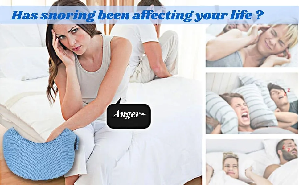 Prevent Snoring Neck Brace Stop Snoring Chin Strap for Nighttime Sleep Improvement - Prevent Snoring Neck Brace