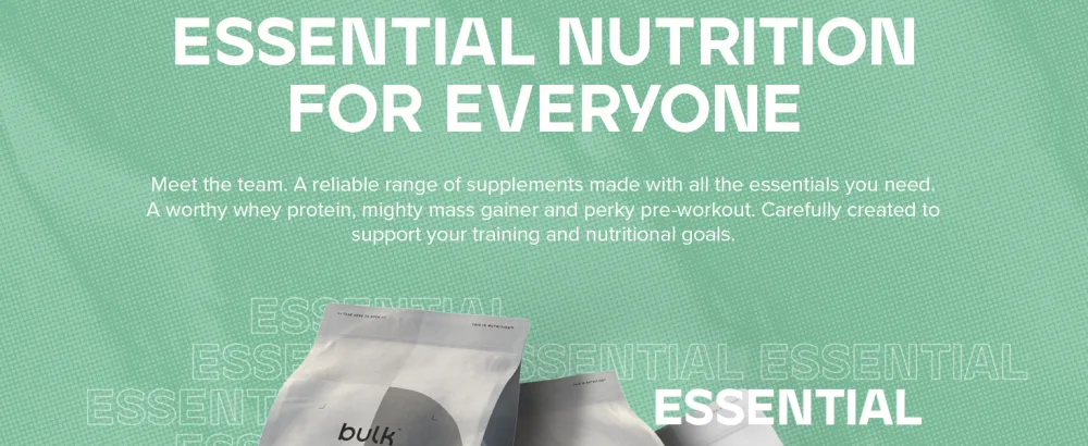 Bulk Essential Mass Gainer Protein Shake for Weight Gain Vanilla 1 kg Vanilla 1kg - bulk