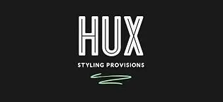 HUX Pomade a vegan water-based medium-to-strong styling product designed to keep your hair in place all day 85g - HUX LOGO