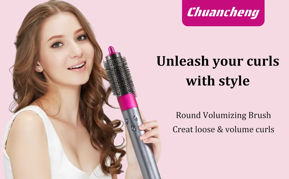 Round Volumizing Brush for Dyson for Airwrap HS01/HS05 Attachment Part No.969489-01 970750-01 for Limp Flat Hair - Round Volumizing Brush