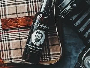 Percy Nobleman Complete Beard Care Kit containing a beard softener scented beard oil beard balm beard wash and folding acetate comb - beard grooming kit kits care beards percy nobleman wash oil moisturiser balm comb moustache mustache