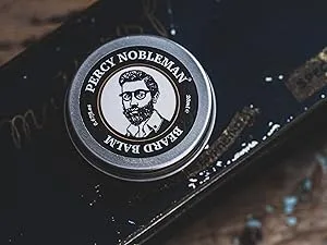 Percy Nobleman Complete Beard Care Kit containing a beard softener scented beard oil beard balm beard wash and folding acetate comb - beard grooming kit kits care beards percy nobleman wash oil moisturiser balm comb moustache mustache
