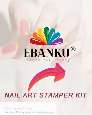 EBANKU 2PCS Clear Nail Stamper Double Sided Silicone Jelly Stampers with 4PCS Scrapers and 4PCS Silicone Replace Nail Art Stamper Heads for Manicure Tools - product information 5