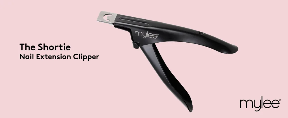 Mylee The Shortie Nail Extension Clipper - Precise & Durable Nail Tip Cutter Manicure Tool for Perfect Prep Professional Extension Clipper for Acrylic Extensions False Nails and Tips - nail extension clipper