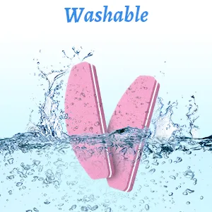 20 PCS Nail Buffer Blocks Nail Buffer for Natural Gel Acrylic Nails 100/180 Grit Sponge Nail Polish Sanding Buffer Manicure Tools(Pink) - nail buffer blocks