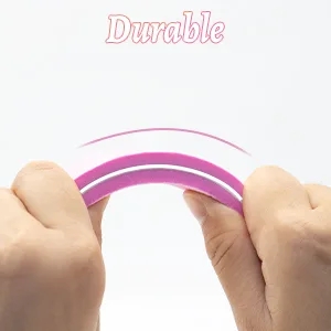 20 PCS Nail Buffer Blocks Nail Buffer for Natural Gel Acrylic Nails 100/180 Grit Sponge Nail Polish Sanding Buffer Manicure Tools(Pink) - nail buffers