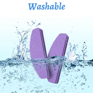 Nail Buffer Blocks 20 PCS Mini Nail Buffer for Gel Nails Professional Nail Buffer Block for Natural Nails Nail Polish Buffing Block for Home & Salon Use(Purple) - buffing block